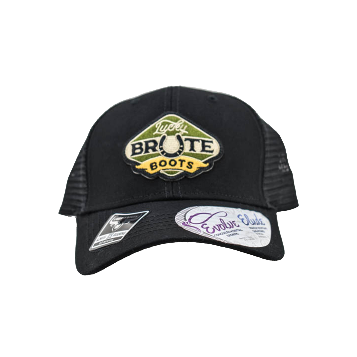 Lucky Brute: Ladies Embroidered Diamond Patch
