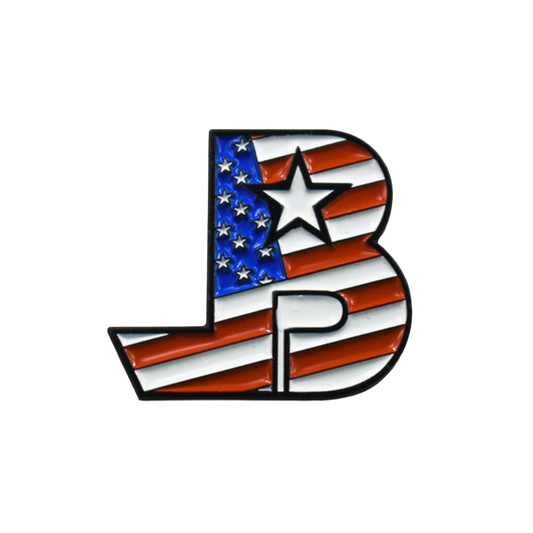 Liberty Brute 1" Magnetic Hat Pin: Liberty Brute USA Flag Logo