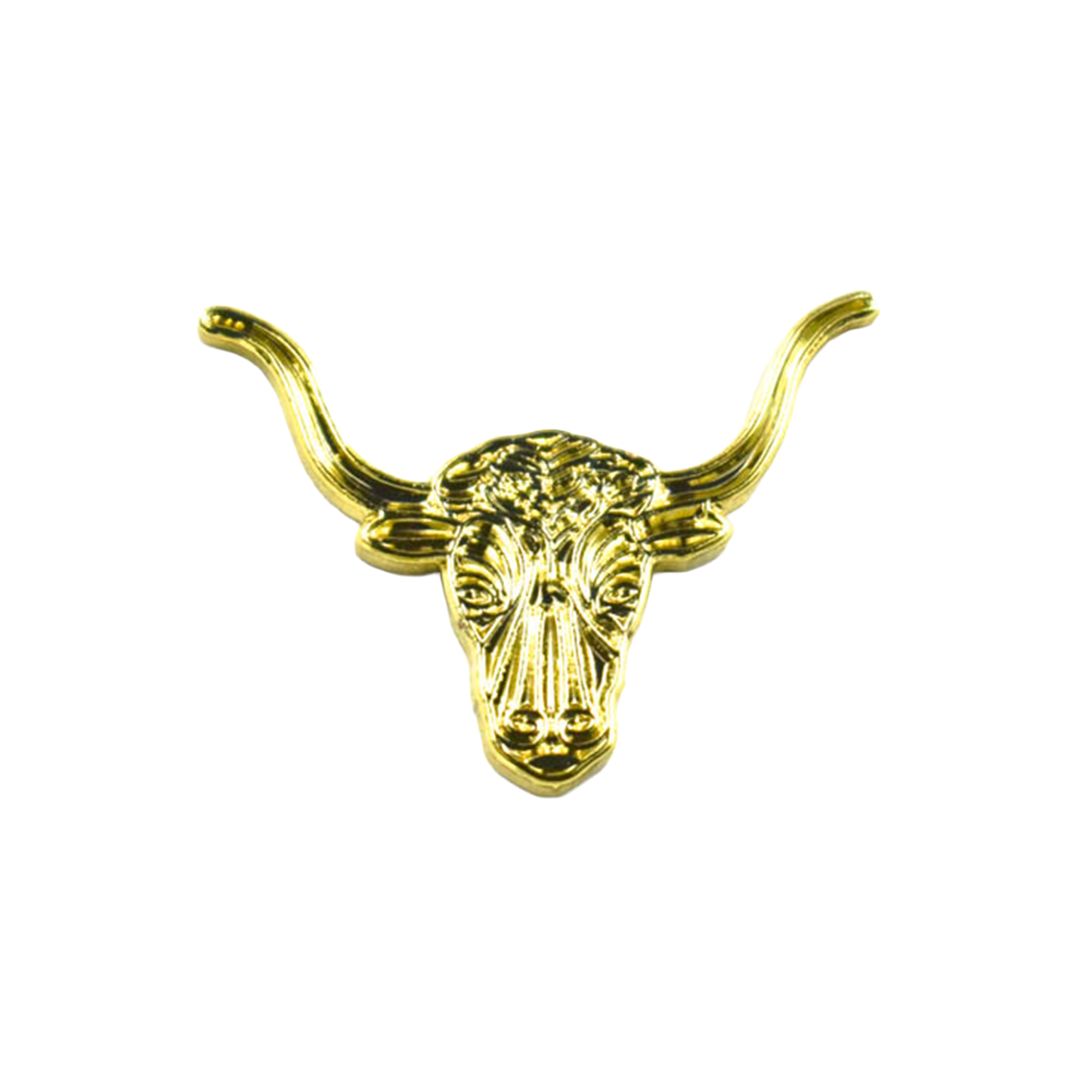 Liberty Brute 1" Magnetic Hat Pin: Liberty Brute Gold Bull Head