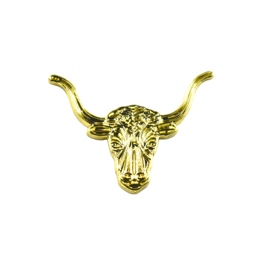 Liberty Brute 1" Magnetic Hat Pin: Liberty Brute Gold Bull Head