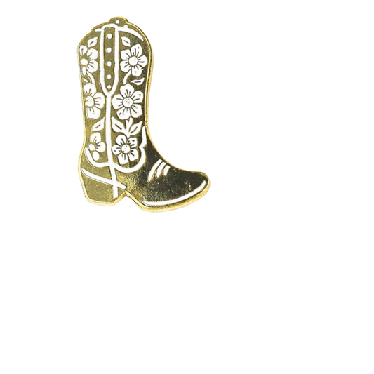 Liberty Brute: Flower Boot Hat Pin