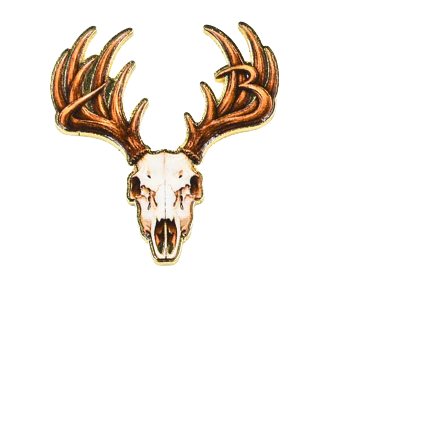 Liberty Brute: Dear Trophy Skull Hat Pin