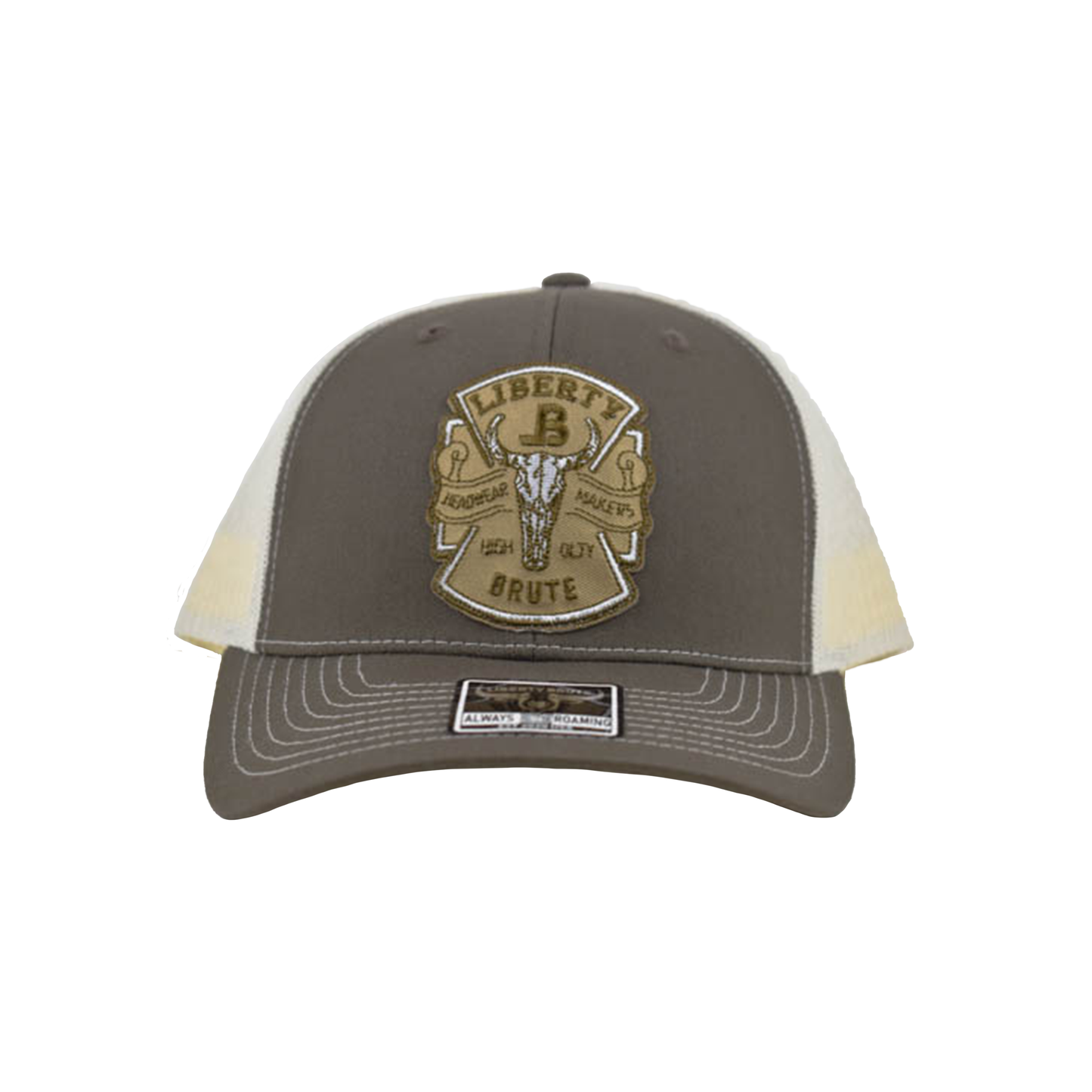 Liberty Brute: Liberty Brute Bull with Logo Patch, 6 Panels Cap