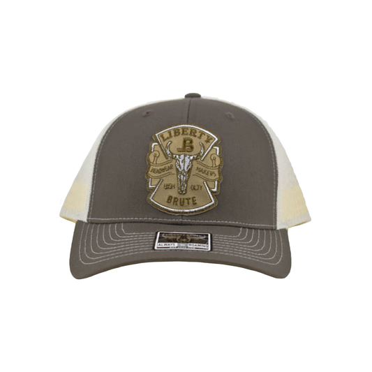 Liberty Brute: Liberty Brute Bull with Logo Patch, 6 Panels Cap