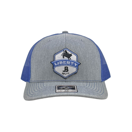 Liberty Brute: Liberty Bull with Logo Embroidery Patch, 6-Panels Cap