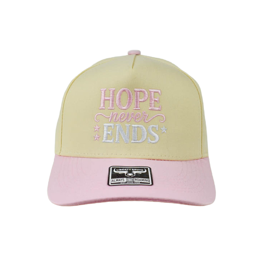 Liberty Brute: Hope never Ends Embroidery Ends, Modern 5 Panel Crown