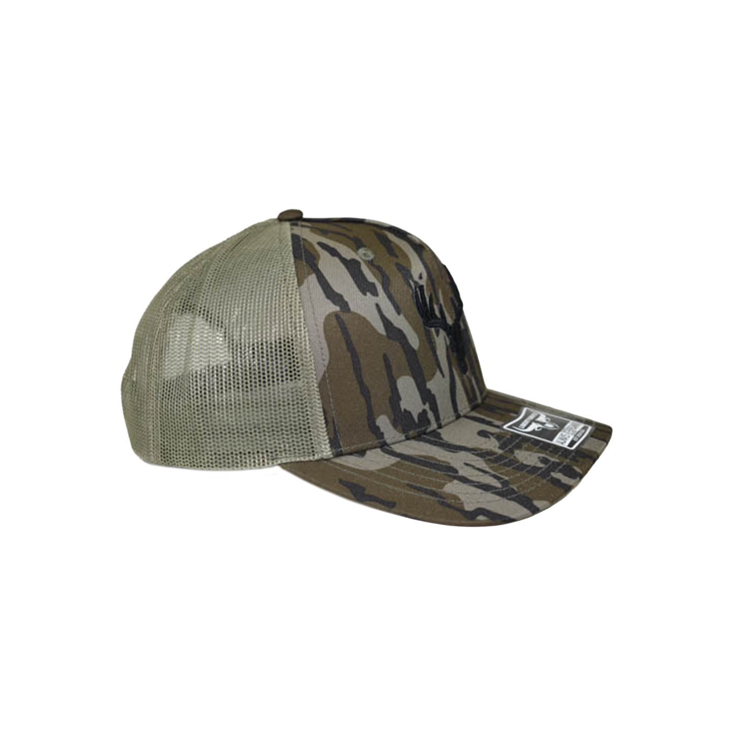 Liberty Brute: Deer Trophy Skull Embroidery Cap Duck Bottomland Camo