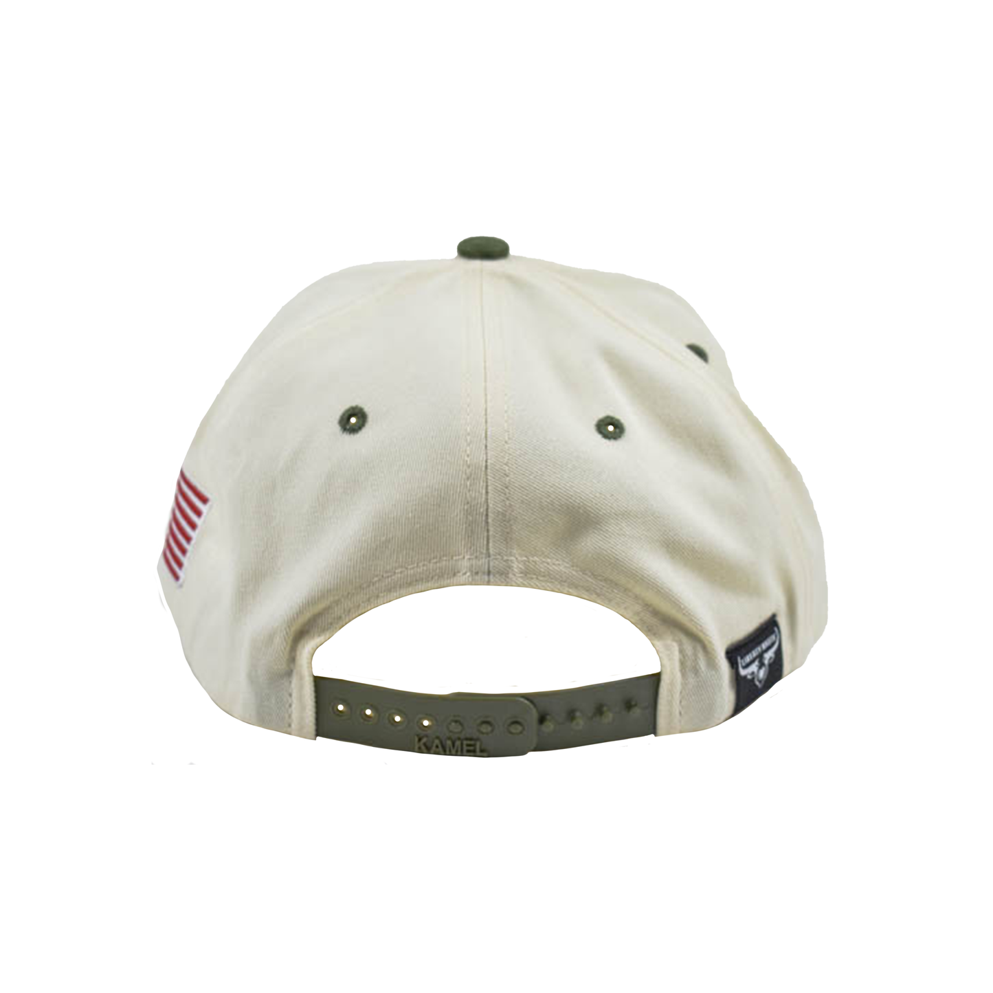 Liberty Brute: Red Neck Embroidery Cap, 5-Panel