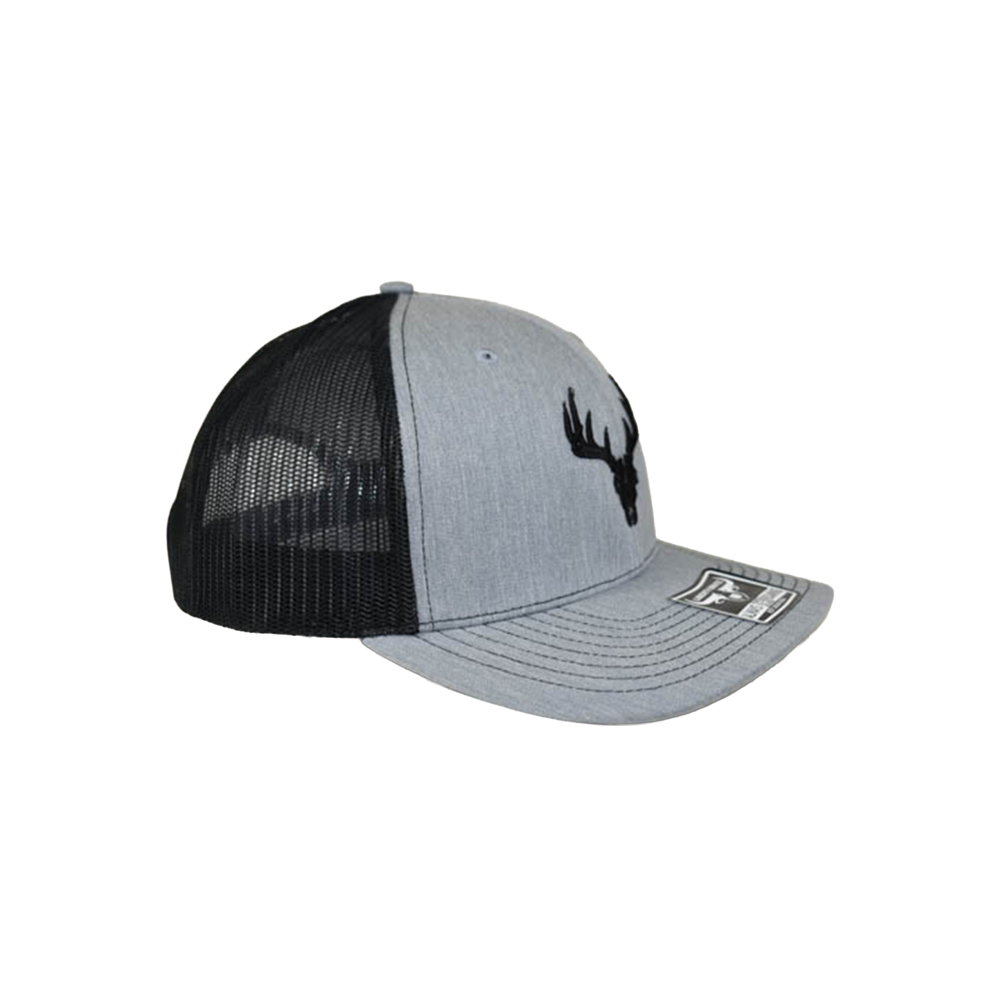 Liberty Brute: Deer Skull Embroidery Cap, 6 Panels, Laser Cut Mesh
