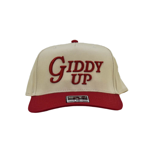 Liberty Brute: Giddy Up Embroidery Mid Baseball Cap