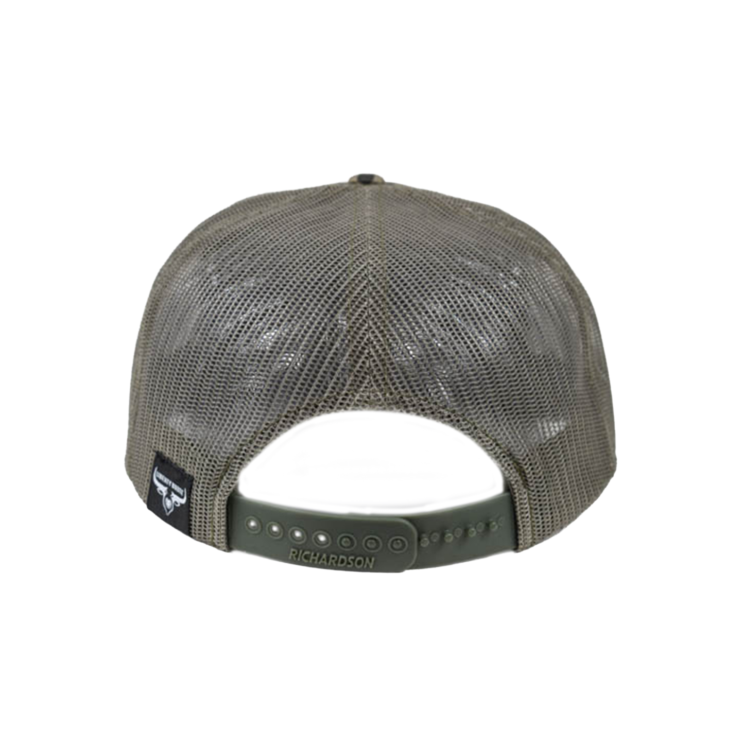 Liberty Brute: Deer Antlers Embroidery Cap, 7 Panel Style, Flat Bill