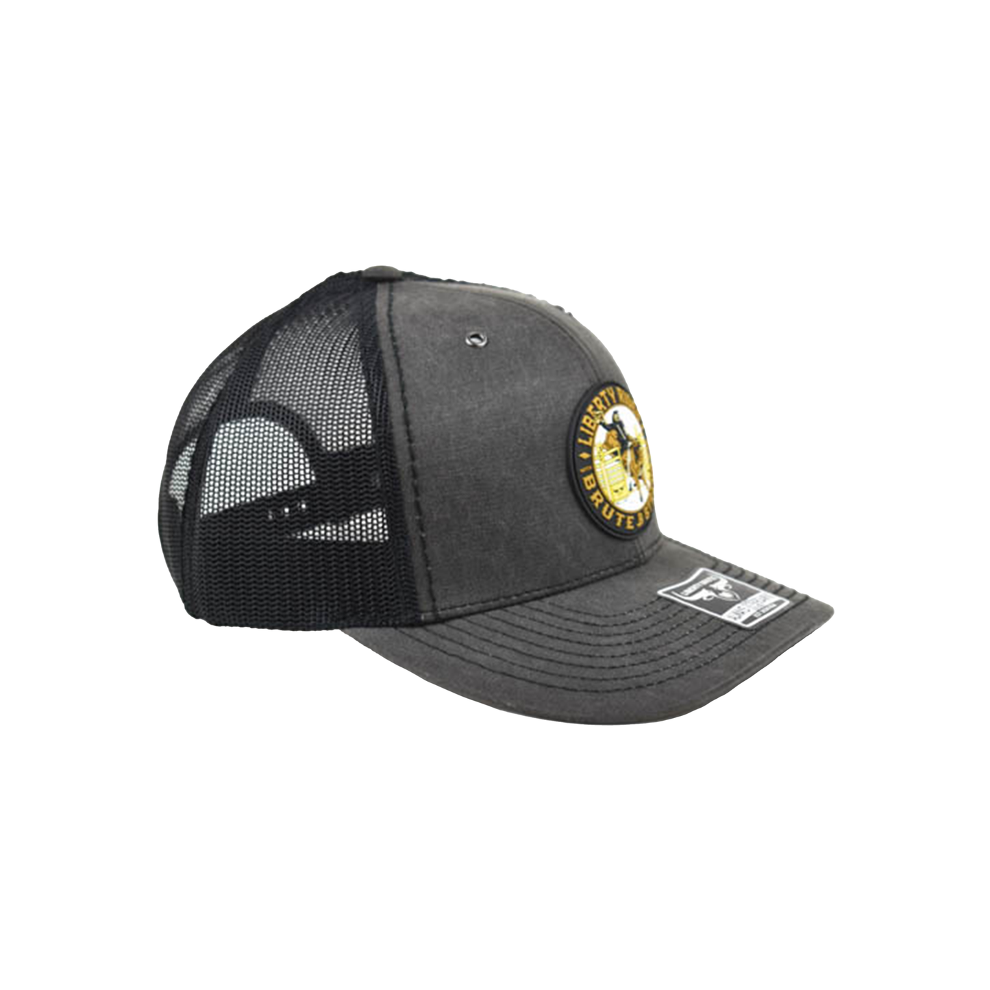 Liberty Brute: Liberty Brute Ride Strength Riding Skeleton PVC Patch 6-Panel Cap