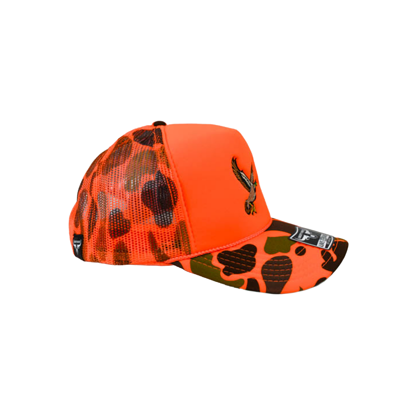 Liberty Brute: Flying Mallard Embroidery Cap, 5 Panel, High Crown