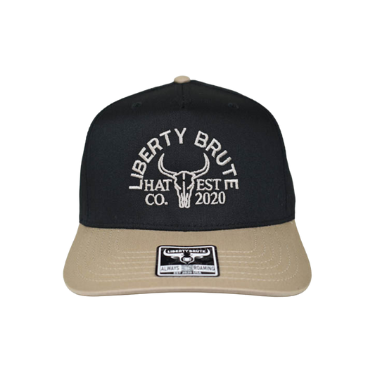 Liberty Brute: Liberty Brute Hat Est, 5 Panel Mid Profile Mesh Back Trucker Hat