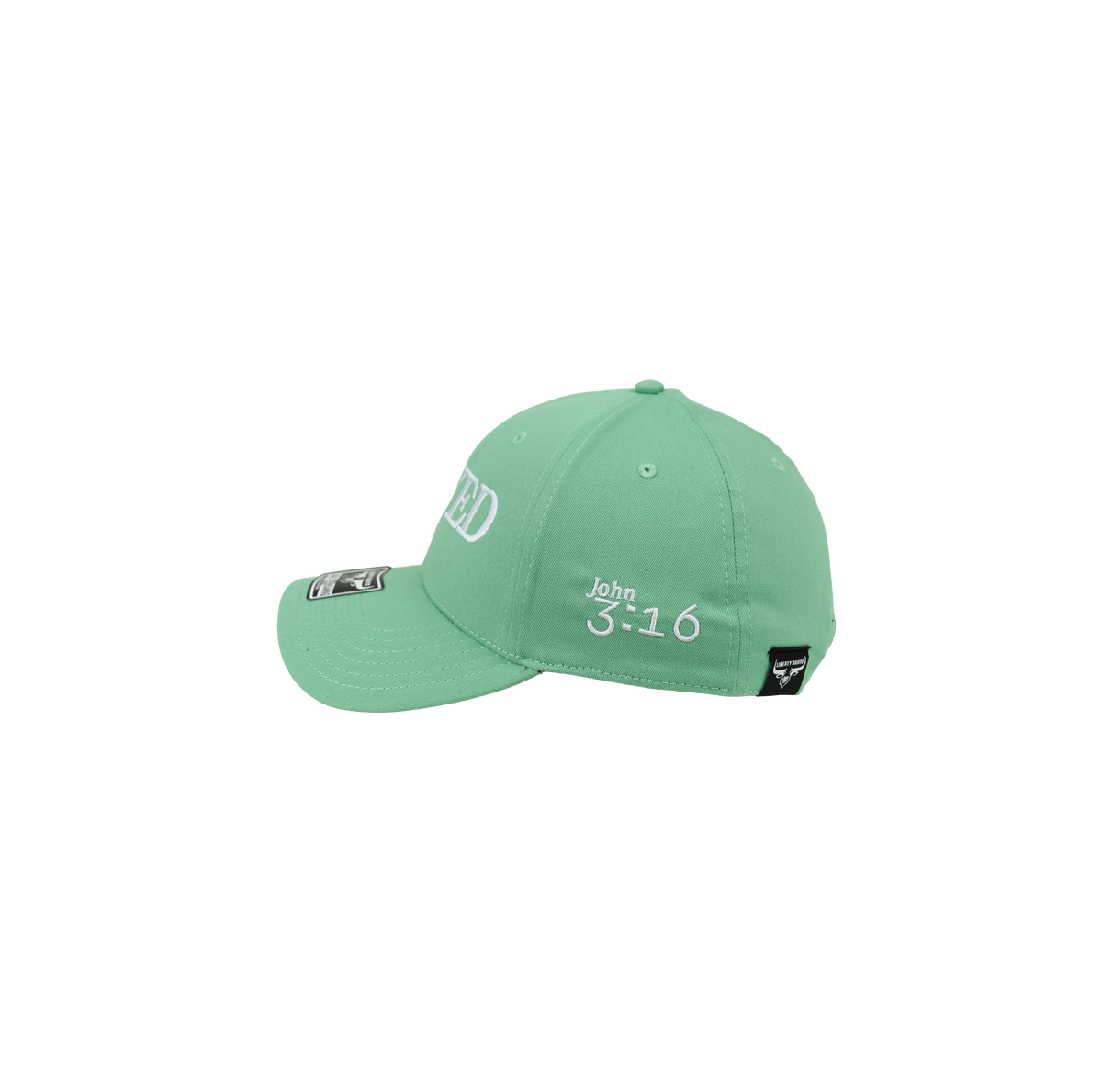 Liberty Brute: Love John 3:16, 6 Panel, Low Profile, Baseball Cap