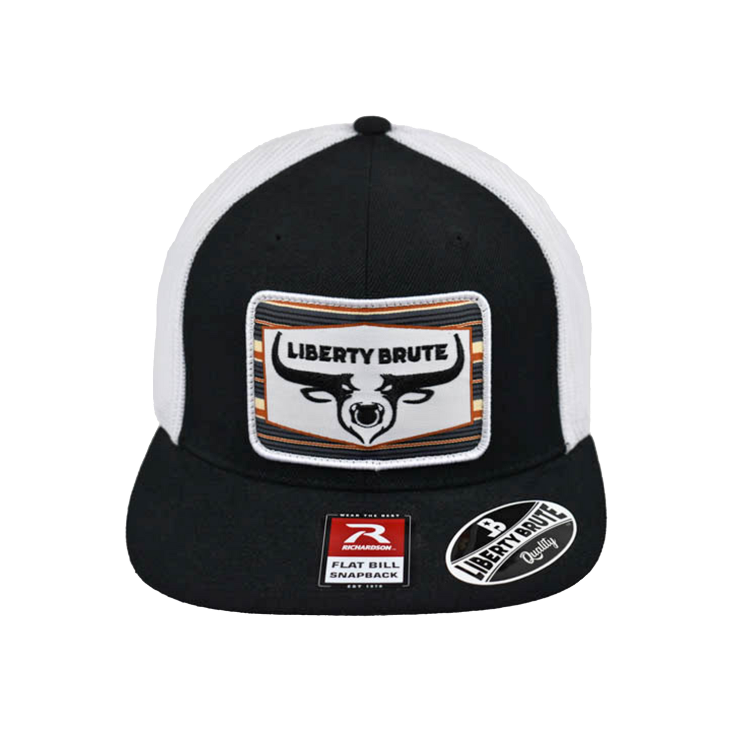 Liberty Brute: Bull Tribal Stripe Sublimation Patch