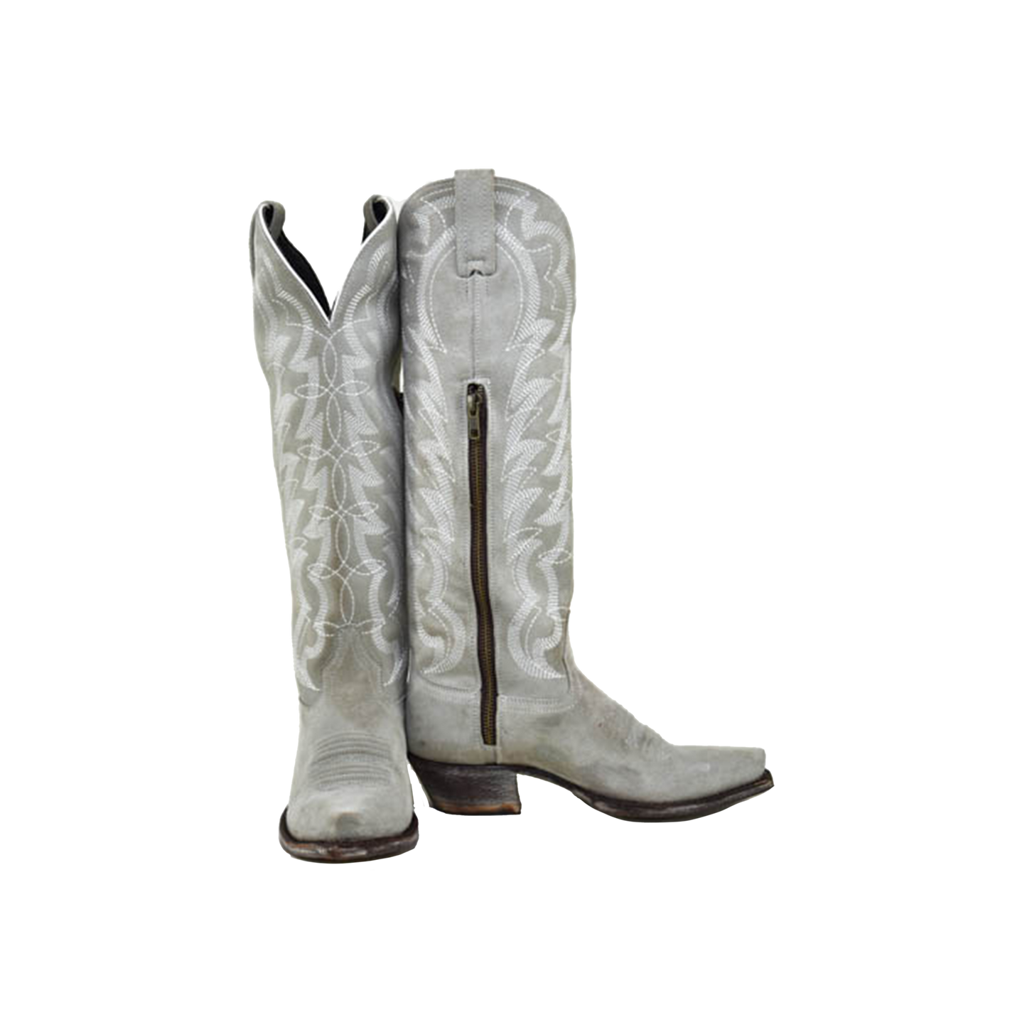 Liberty Black-Caborca Silver: Western Women's Serena Everest Ice Boots 15" shaft