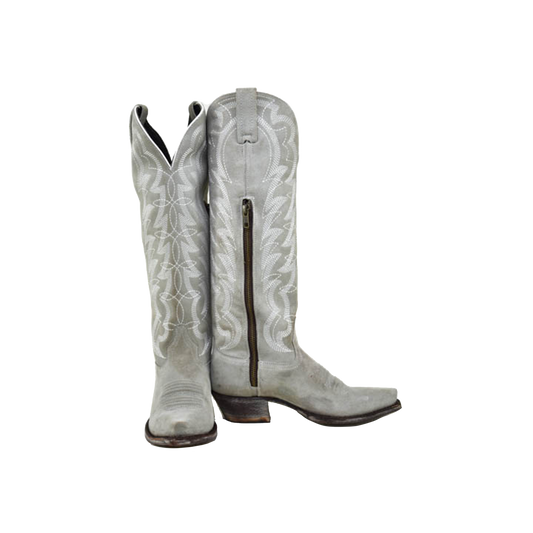 Liberty Black-Caborca Silver: Western Women's Serena Everest Ice Boots 15" shaft