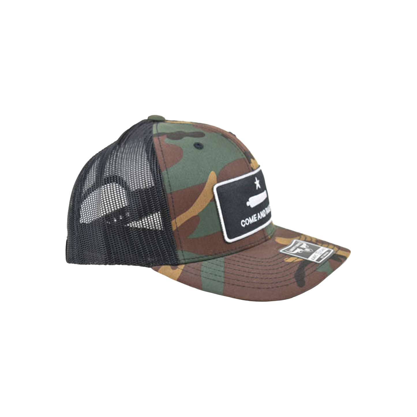 Liberty Brute: Come and Take it Embroidery Patch, Adult 6-Panel Classic Cap