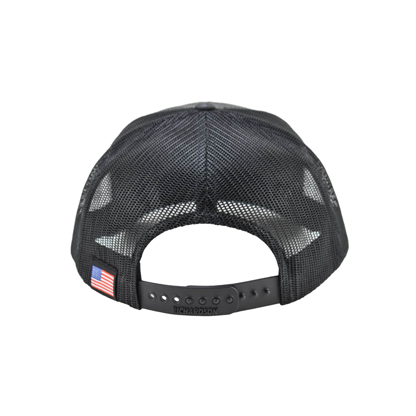 Liberty Brute: Black and White Thread Embroidered Liberty Brute Bull Head