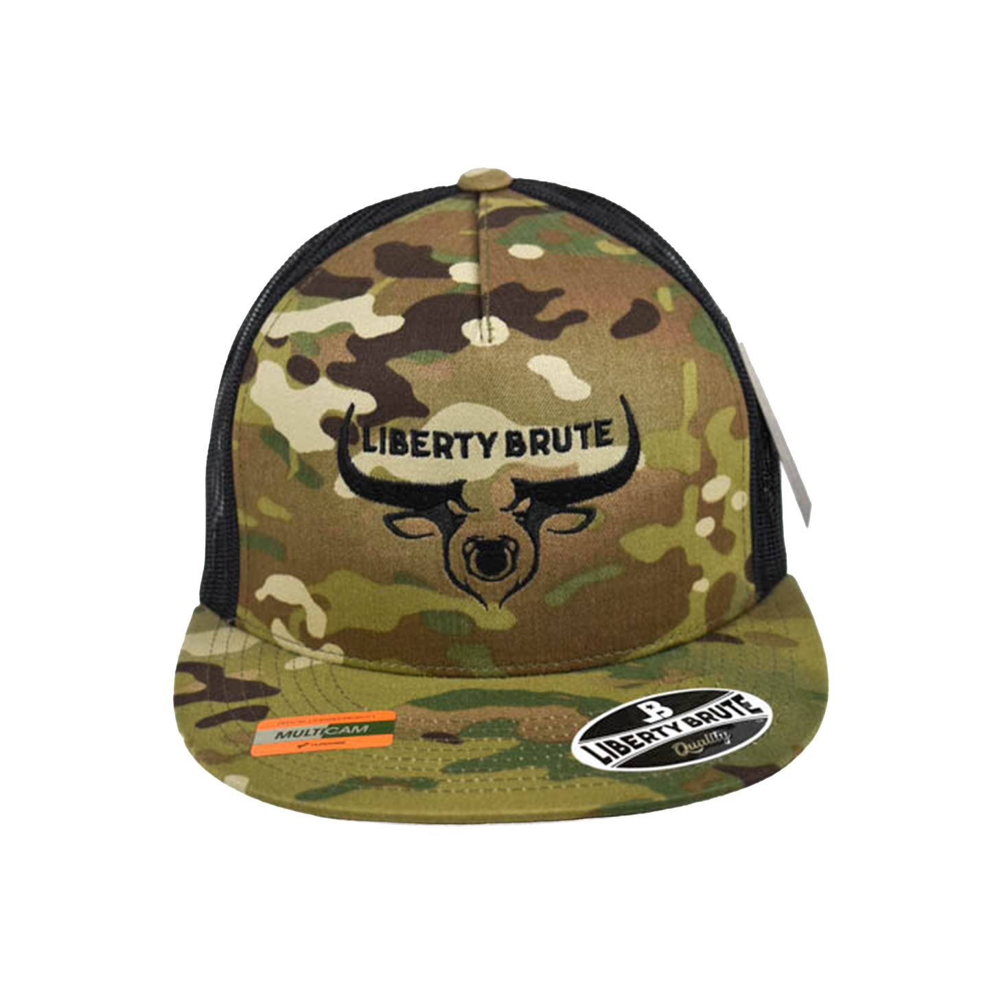 Liberty Brute:  Embroidered LB Logo Bull