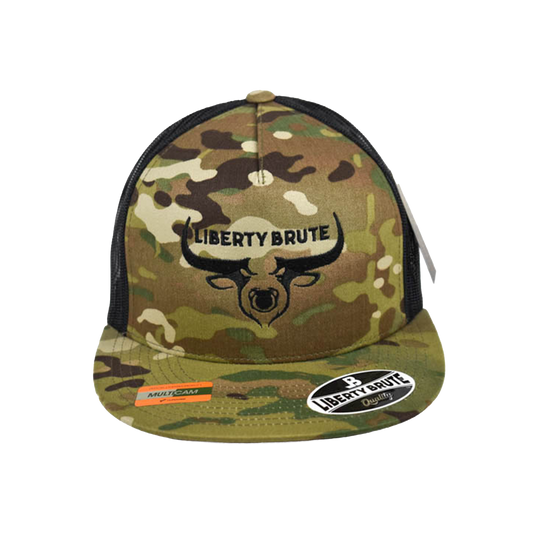 Liberty Brute:  Embroidered LB Logo Bull