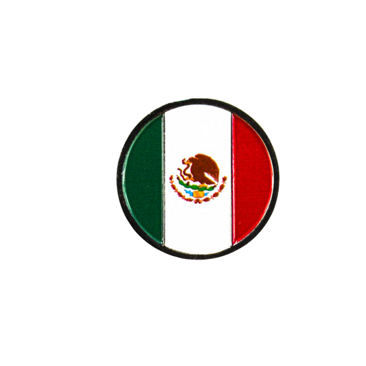 Liberty Brute 1" Magnetic Hat Pin: Mexican Flag