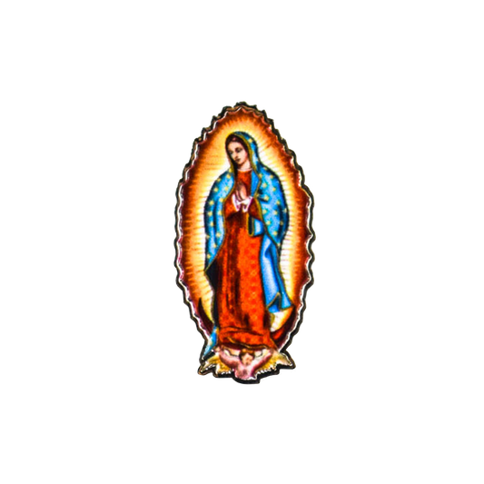 Liberty Brute 1" Magnetic Hat Pin: Virgin Mary
