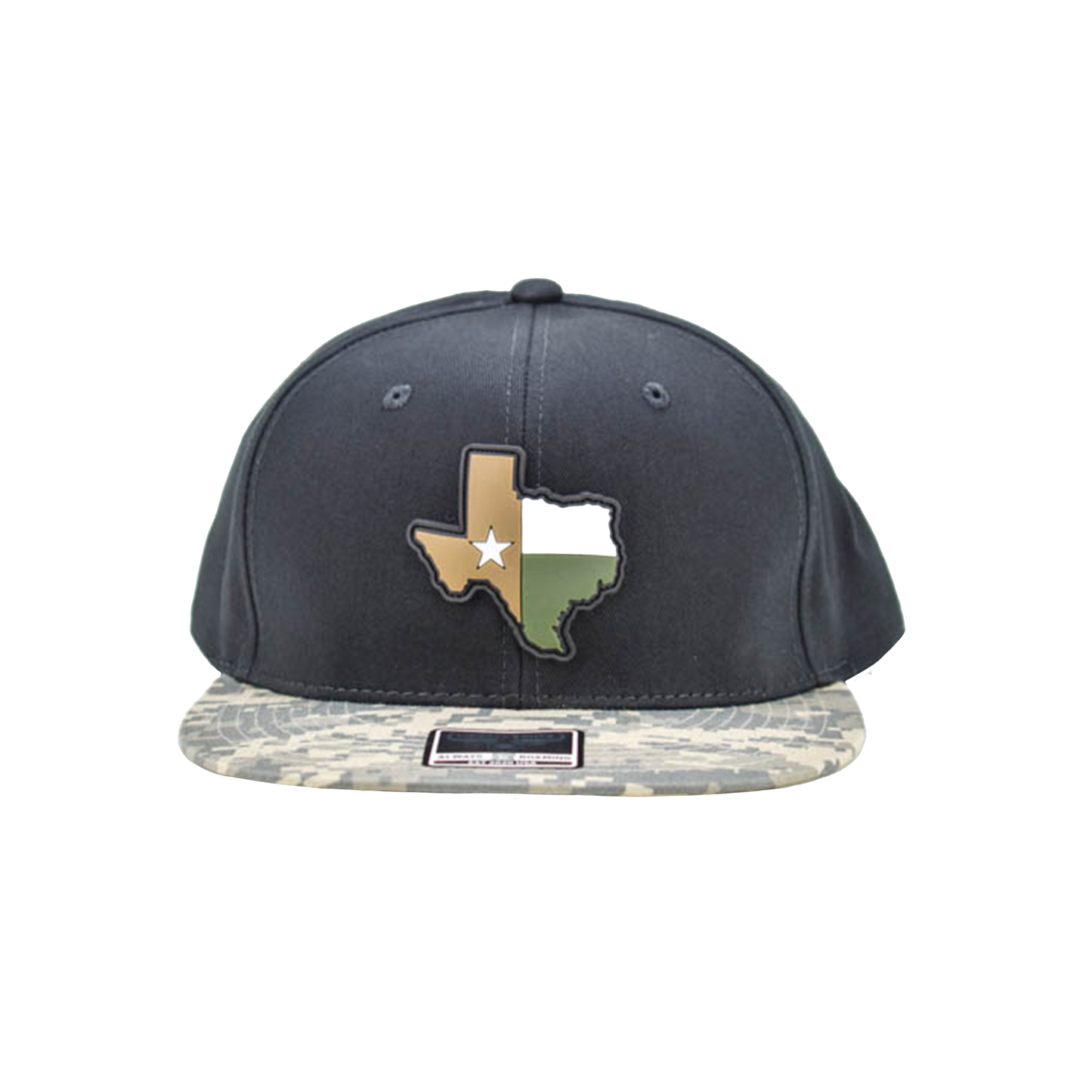 Liberty Brute: Texas Shape PVC Patch, Structured Camo