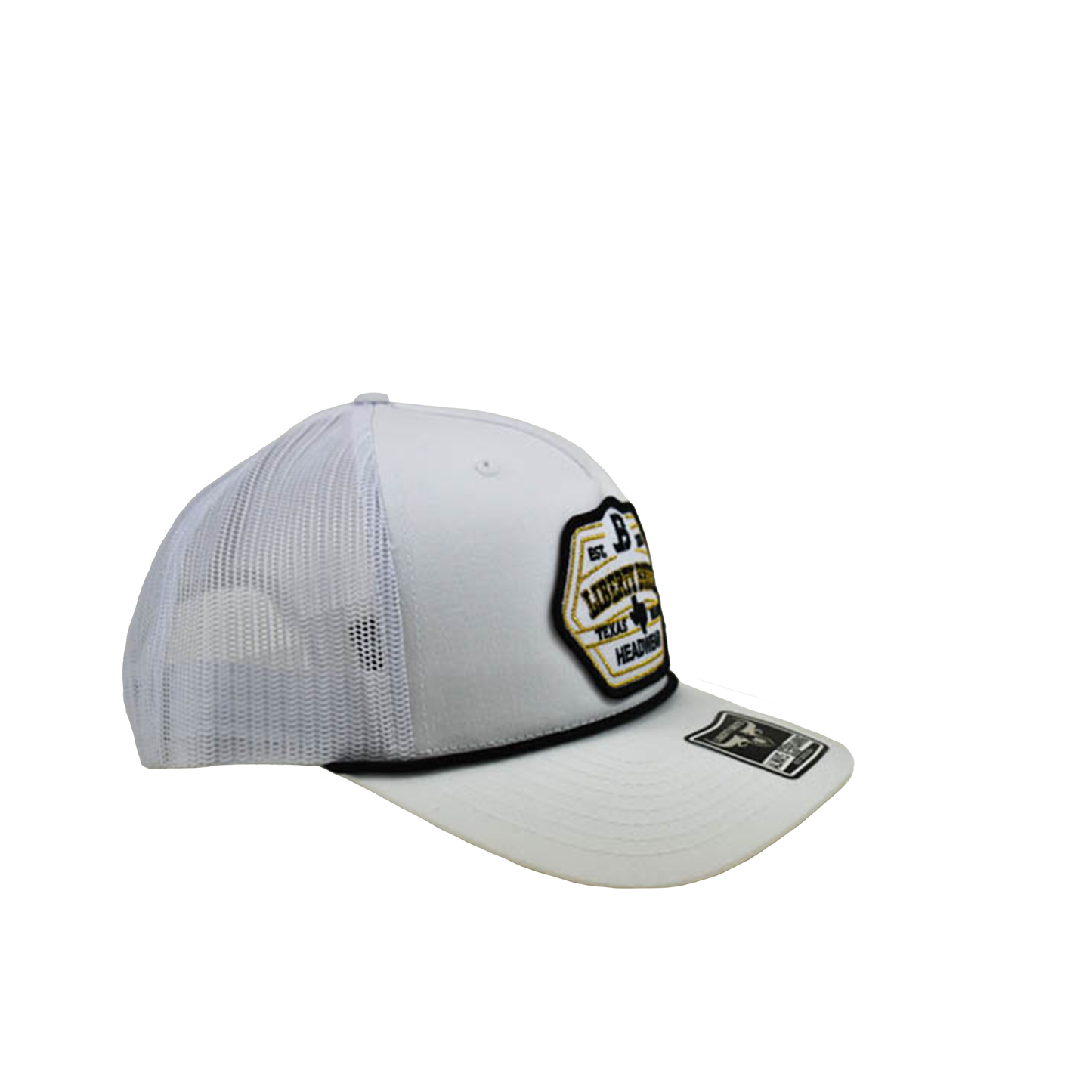 Liberty Brute: Liberty Brute Est 2020 Texas Brand Headwear Embroidery Patch, Structured, 5-Panel Cap