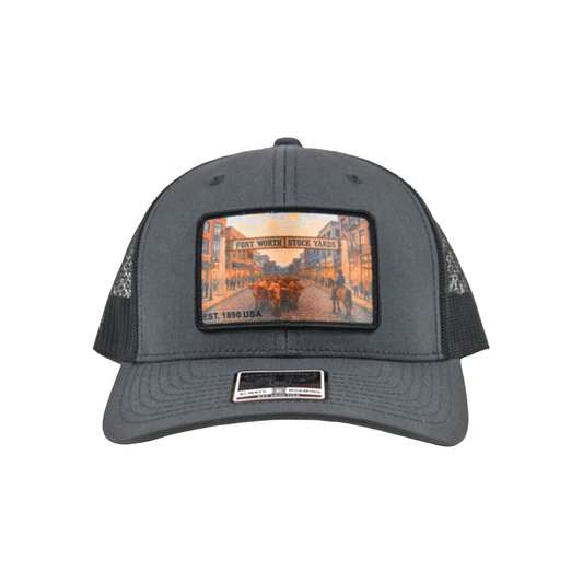 Liberty Brute: Fort Worth Stock Yard Est 1890 USA Patch, 6-Panel Classic Cap