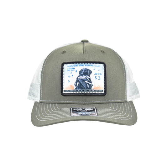 Liberty Brute: Retrievers Save Game Migratory Bird Hunting Stamp Patch, 5-Panel Cap
