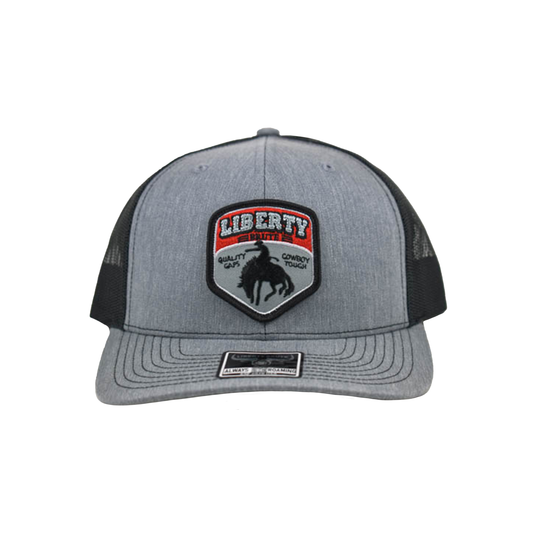 Liberty Brute: Liberty Brute Quality Caps Cowboy Tough Patch, Trucker Six-Panel Cap