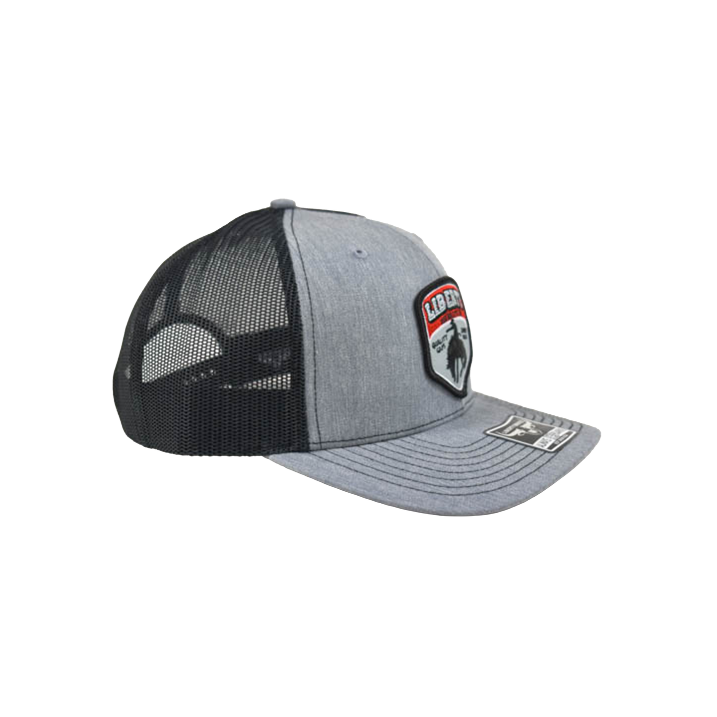 Liberty Brute: Liberty Brute Quality Caps Cowboy Tough Patch, Trucker Six-Panel Cap
