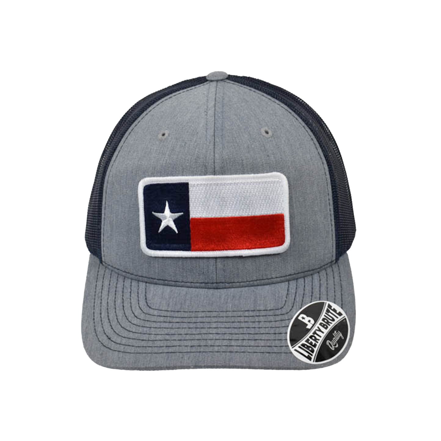 Liberty Brute: Star Texas Flag Embroidered Patch