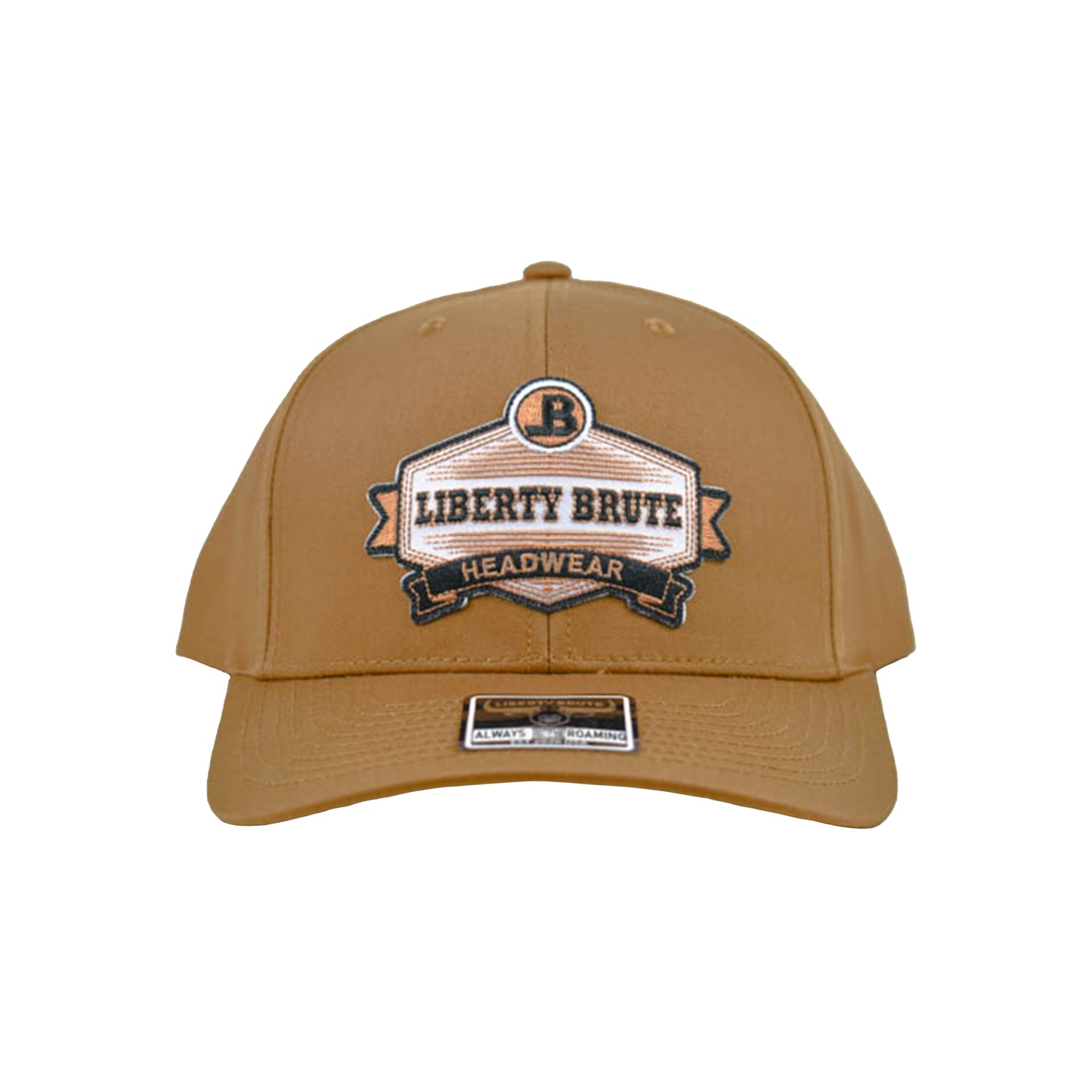 Liberty Brute: Liberty Brute Headwear with LB Logo Embroidery Patch, Iconic 112 Trucker Cap