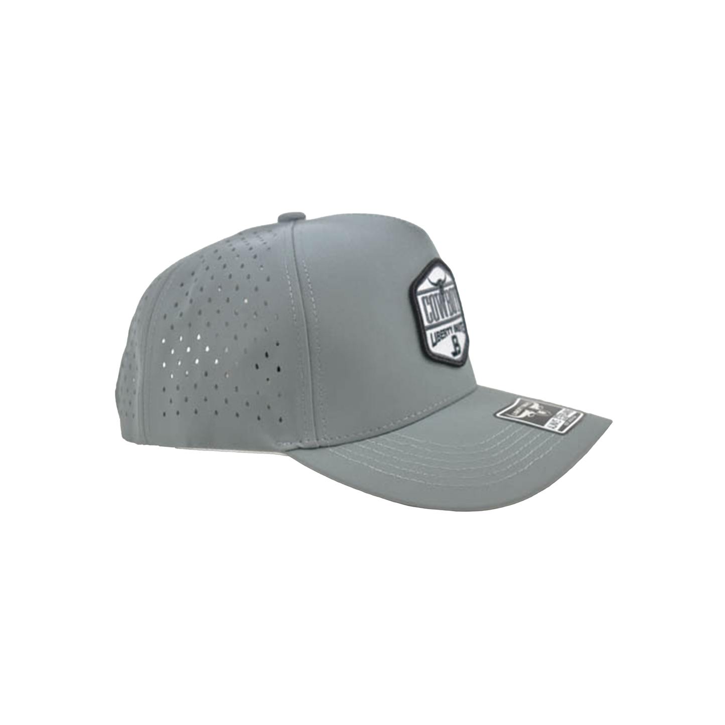 Liberty Brute: Liberty Brute Bull with LB Logo Embroidery Patch, 5-Panels Cap