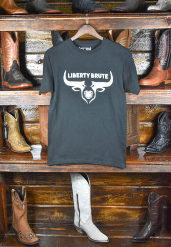 Liberty Brute Black Bull Face T-shirt