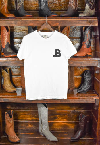 Liberty Brute White Chest LB Logo T-Shirt