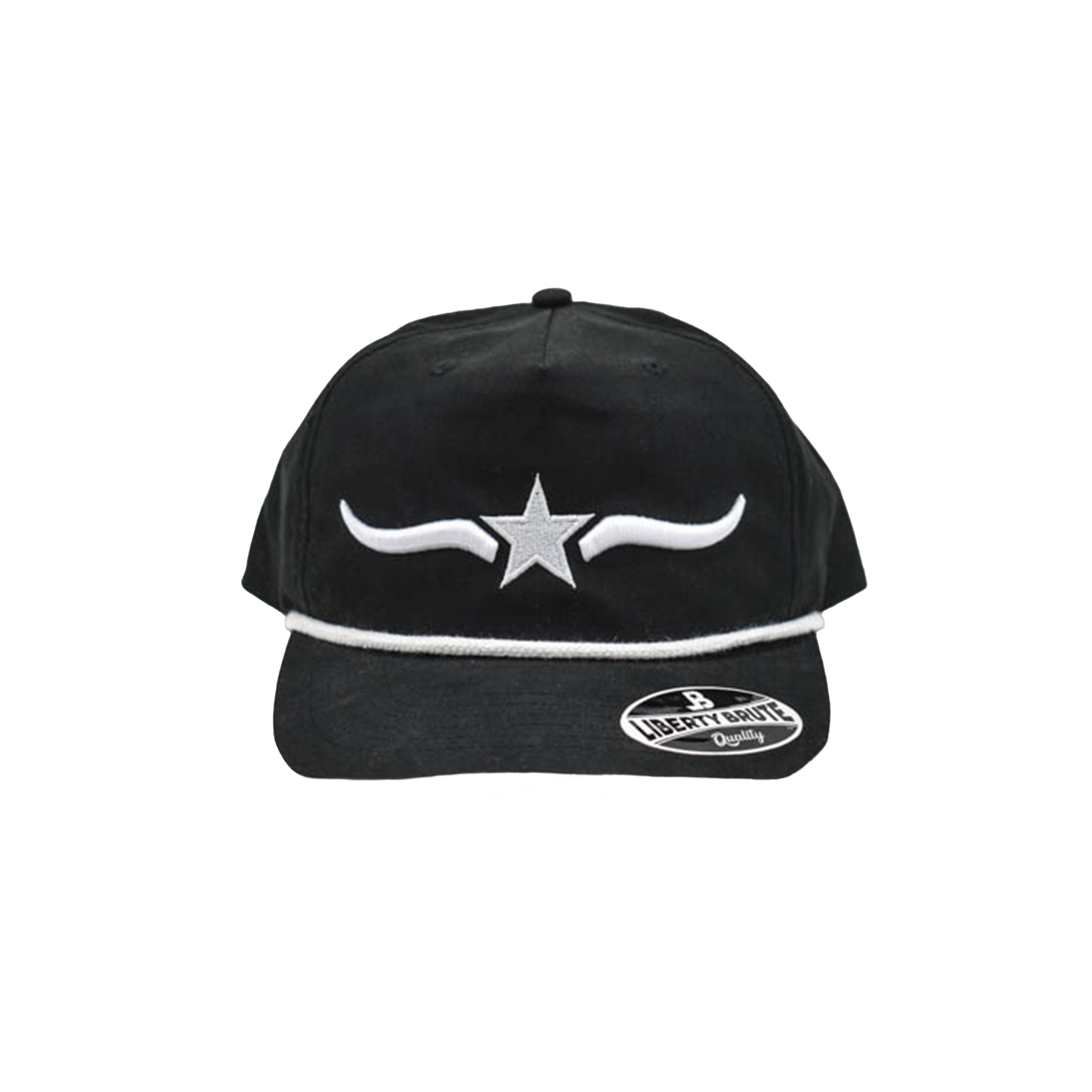 Liberty Brute: Embroidered Bull Horn Star